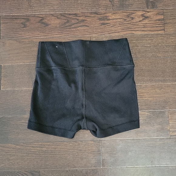 Aerie Ribbed Biker Shorts - Picture 2 of 2